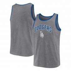 Los Angeles Dodgers Fanatics Heather Gray Primary Tank Top