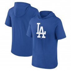 Los Angeles Dodgers Fanatics Royal Short Sleeve Hoodie T-Shirt