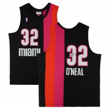 Игровая джерси Autographed Miami Heat Shaquille ONeal Fanatics Authentic Mitchell & Ness Alternate 2005-06 Swingman