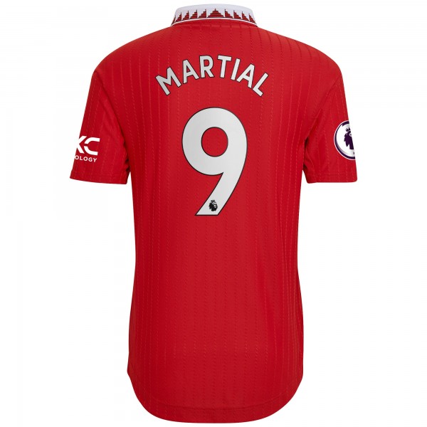Игровая форма  Anthony Martial Manchester United adidas 2022/23 Home Authentic Player - Red