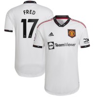 Игровая форма  Fred Manchester United adidas 2022/23 Away Authentic Player - White