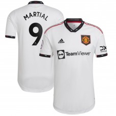 Игровая форма  Anthony Martial Manchester United adidas 2022/23 Away Authentic Player - White