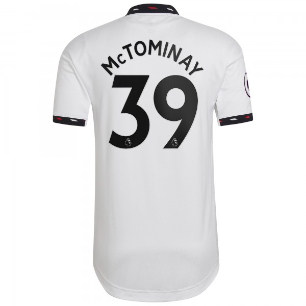 Игровая форма  Scott McTominay Manchester United adidas 2022/23 Away Authentic Player - White