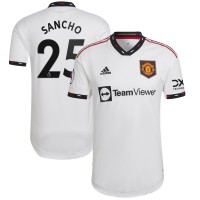 Игровая форма  Jadon Sancho Manchester United adidas 2022/23 Away Authentic Player - White