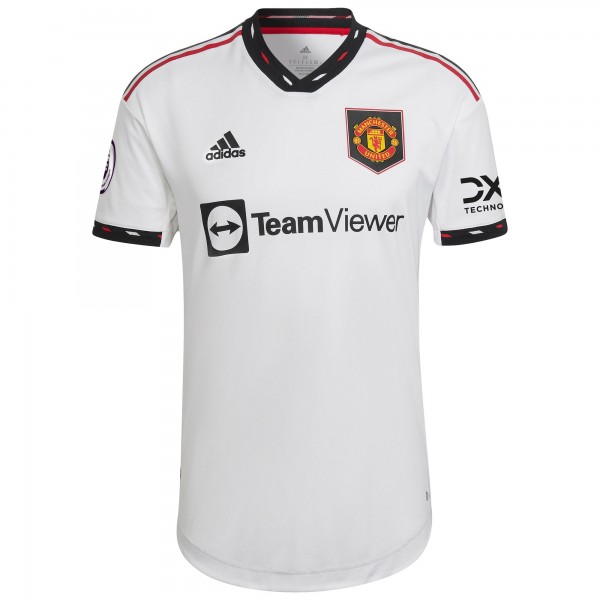 Игровая форма  Aaron Wan-Bissaka Manchester United adidas 2022/23 Away Authentic Player - White