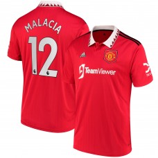 Игровая форма  Tyrell Malacia Manchester United adidas 2022/23 Home Replica Player - Red
