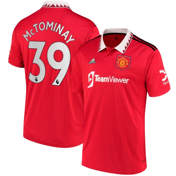 Игровая форма  Scott McTominay Manchester United adidas 2022/23 Home Replica Player - Red