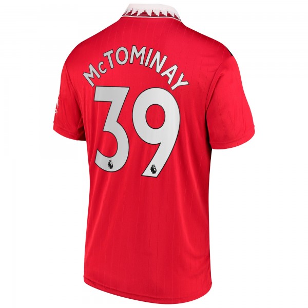 Игровая форма  Scott McTominay Manchester United adidas 2022/23 Home Replica Player - Red