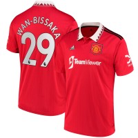 Игровая форма  Aaron Wan-Bissaka Manchester United adidas 2022/23 Home Replica Player - Red