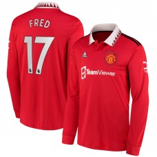Игровая форма  Fred Manchester United adidas 2022/23 Home Replica - Red