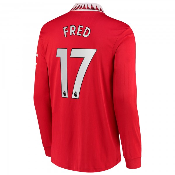 Игровая форма  Fred Manchester United adidas 2022/23 Home Replica - Red