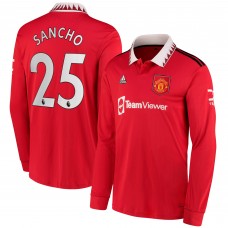 Игровая форма  Jadon Sancho Manchester United adidas 2022/23 Home Replica - Red