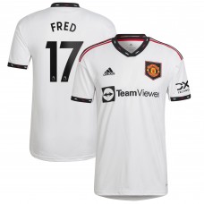 Игровая форма  Fred Manchester United adidas 2022/23 Away Replica Player - White