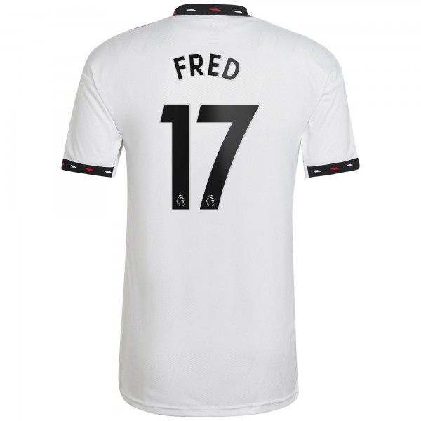 Игровая форма  Fred Manchester United adidas 2022/23 Away Replica Player - White