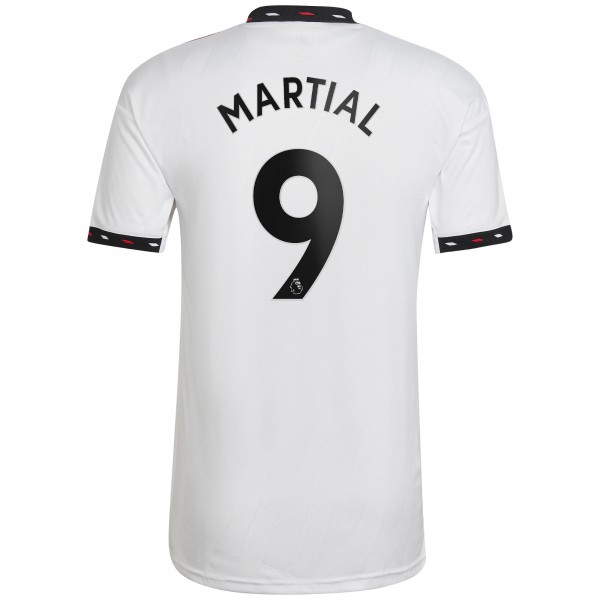 Игровая форма  Anthony Martial Manchester United adidas 2022/23 Away Replica Player - White