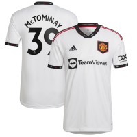 Игровая форма  Scott McTominay Manchester United adidas 2022/23 Away Replica Player - White