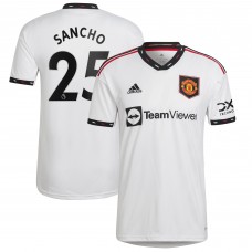Игровая форма  Jadon Sancho Manchester United adidas 2022/23 Away Replica Player - White