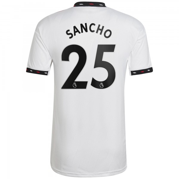 Игровая форма  Jadon Sancho Manchester United adidas 2022/23 Away Replica Player - White