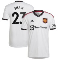 Игровая форма  Luke Shaw Manchester United adidas 2022/23 Away Replica Player - White