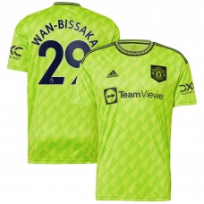 Игровая форма  Aaron Wan-Bissaka Manchester United adidas 2022/23 Third Replica Player - Neon Green