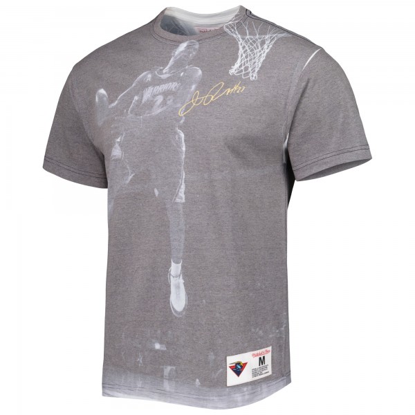 Футболка Jason Richardson Golden State Warriors Mitchell & Ness Above The Rim - Heather Gray