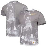 Футболка Shaquille ONeal Los Angeles Lakers Mitchell & Ness Above The Rim - Heather Gray