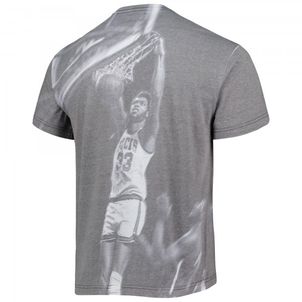 Футболка Kareem Abdul-Jabbar Milwaukee Bucks Mitchell & Ness Above The Rim - Gray