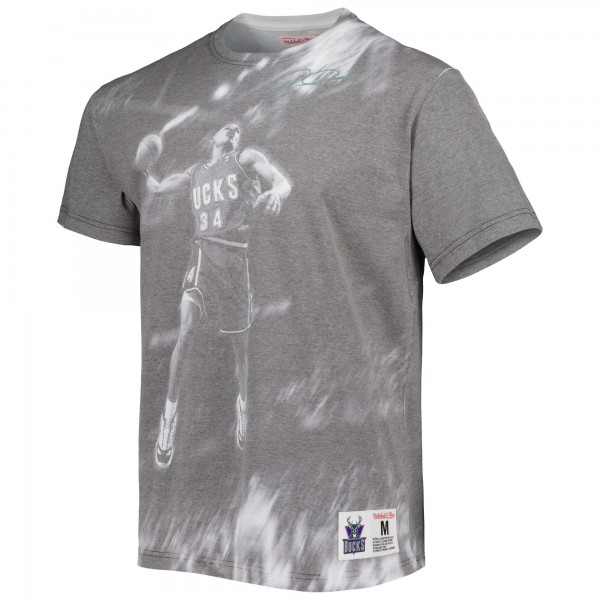 Футболка Ray Allen Milwaukee Bucks Mitchell & Ness Above The Rim - Gray