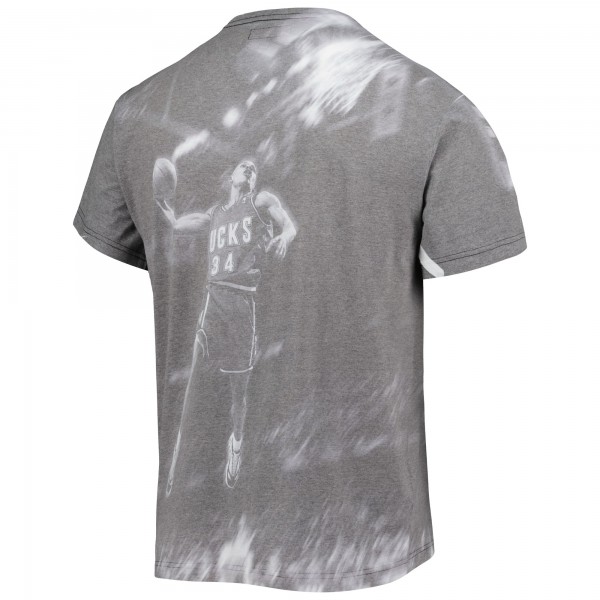 Футболка Ray Allen Milwaukee Bucks Mitchell & Ness Above The Rim - Gray