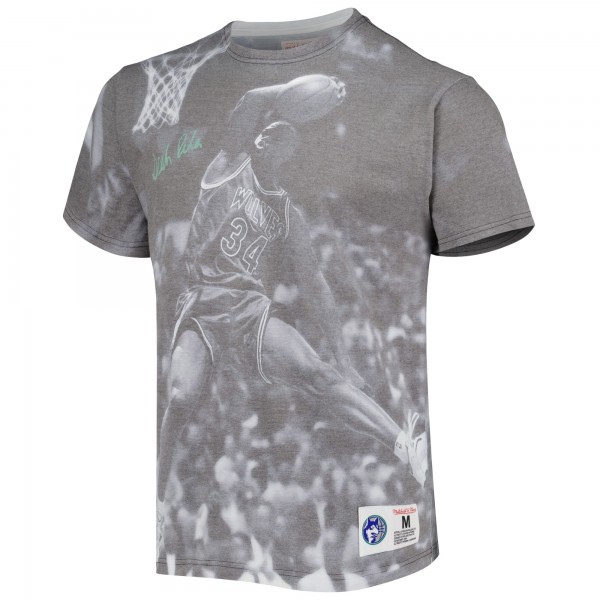 Футболка Isaiah Rider Minnesota Timberwolves Mitchell & Ness Above The Rim - Gray
