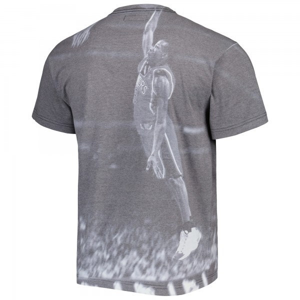 Футболка Allen Iverson Philadelphia 76ers Mitchell & Ness Above The Rim - Heather Gray