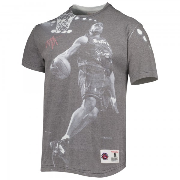 Футболка Vince Carter Toronto Raptors Mitchell & Ness Above The Rim - Heather Gray