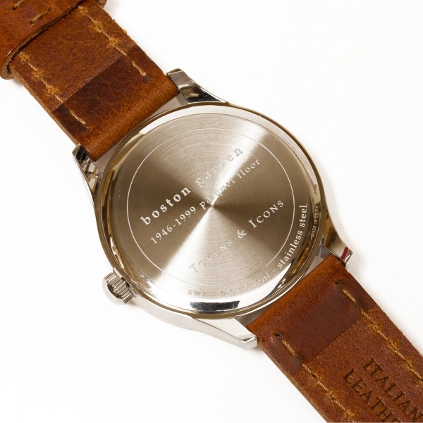 Boston Celtics Tokens and Icons Game-Used Green Parquet Floor Watch