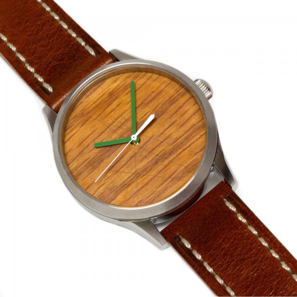 Boston Celtics Tokens and Icons Game-Used Natural Parquet Floor Watch