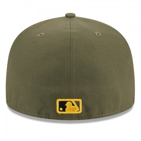 Бейсболка New York Yankees New Era 2023 Armed Forces Day On-Field 59FIFTY - Green
