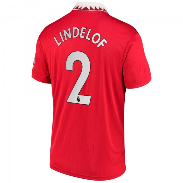 Игровая форма  Victor Lindelof Manchester United adidas 2022/23 Home Replica Player - Red