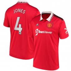 Игровая форма  Phil Jones Manchester United adidas 2022/23 Home Replica Player - Red