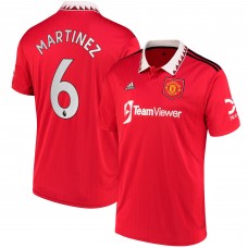 Игровая форма  Lisandro Martínez Manchester United adidas 2022/23 Home Replica Player - Red