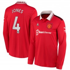 Игровая форма  Phil Jones Manchester United adidas 2022/23 Home Replica - Red