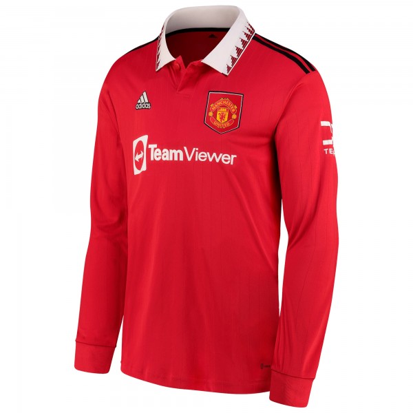 Игровая форма  Phil Jones Manchester United adidas 2022/23 Home Replica - Red