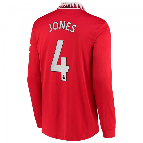 Игровая форма  Phil Jones Manchester United adidas 2022/23 Home Replica - Red