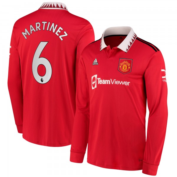 Игровая форма  Lisandro Martínez Manchester United adidas 2022/23 Home Replica - Red