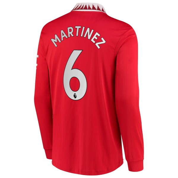 Игровая форма  Lisandro Martínez Manchester United adidas 2022/23 Home Replica - Red