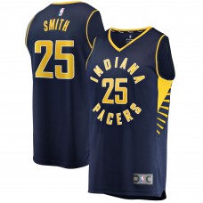 Jalen Smith Indiana Pacers 2021/22 Fast Break Replica Jersey - Icon Edition - Navy