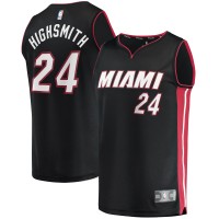 Игровая форма  Haywood Highsmith Miami Heat 2021/22 Fast Break Replica - Icon Edition - Black