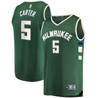 Игровая форма  Jevon Carter Milwaukee Bucks 2021/22 Fast Break Replica - Icon Edition - Green