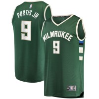 Игровая форма  Bobby Portis Milwaukee Bucks 2021/22 Fast Break Replica - Icon Edition - Green