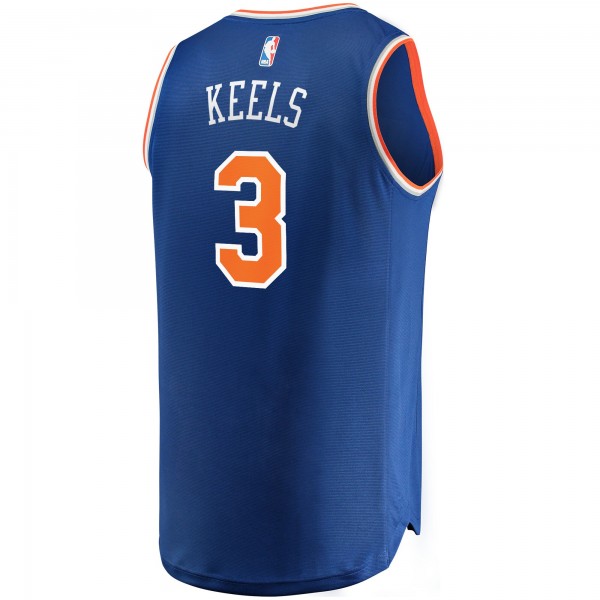 Игровая форма  Trevor Keels New York Knicks 2021/22 Fast Break Replica - Icon Edition - Blue