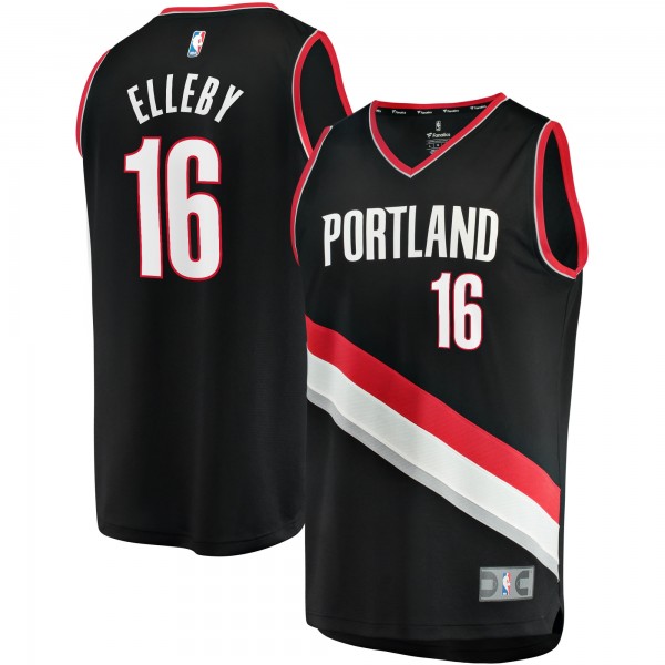 Игровая форма  CJ Elleby Portland Trail Blazers 2021/22 Fast Break Replica - Icon Edition - Black
