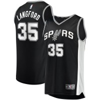 Игровая форма  Romeo Langford San Antonio Spurs 2021/22 Fast Break Replica - Icon Edition - Black